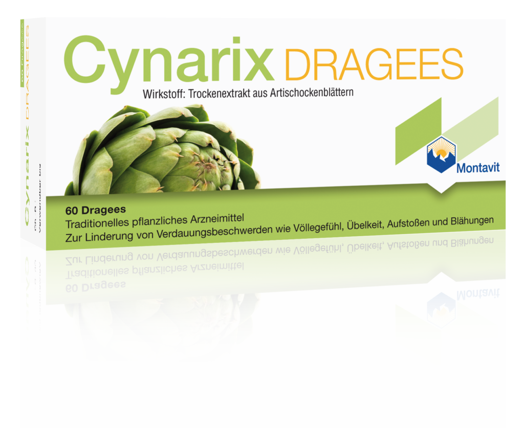 Packshot Cynarix Dragees