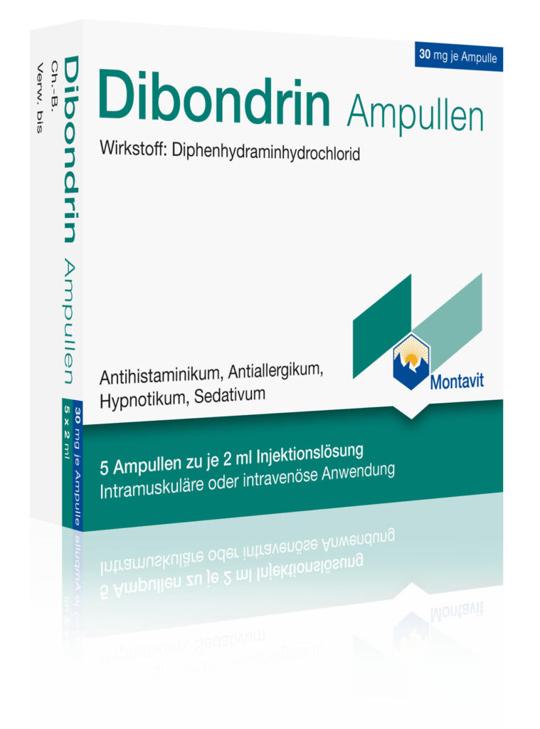 Packshot Dibondrin Ampullen